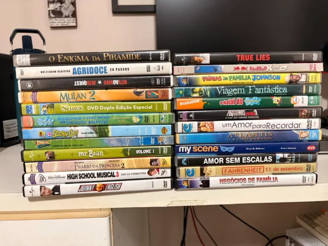 Doação de Coleção de Dvds