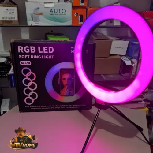Ring Light 20CM RGB Completo + Entrega Gratis