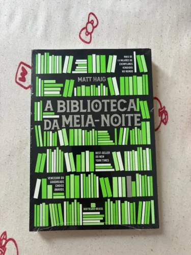 Livro Biblioteca da Meia Noite Lacrado
