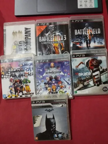 Jogos PS3 (lote com 7 jogos).