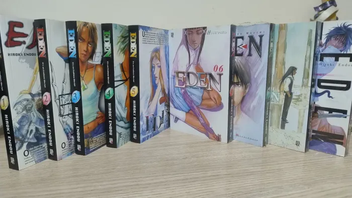 Coleção mangá Eden it's an endless world Completo 9 volumes