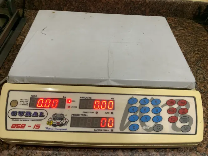 Balança Comercial Digital Gural Ese 15kg