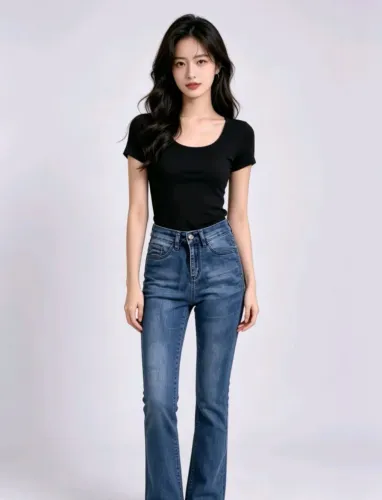 Calça jeans chocomenta 