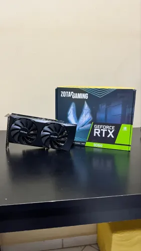 Placa de Vídeo RTX 3060 12GB Zotac Gaming - Completa (Caixa + Nota Fiscal)