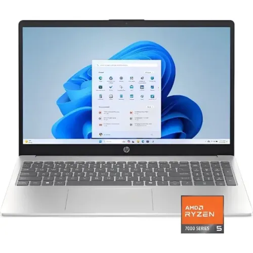 Notebook HP 15-FC0146DX AMD Ryzen 5 2.8GHz / Memória 8GB / SSD 512GB / 15.6" / Windows 11
