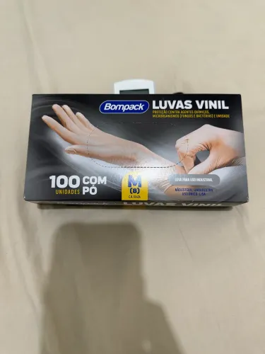 Luvas de vinil 
