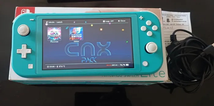 Nintendo SWITCH lite desbloqueado