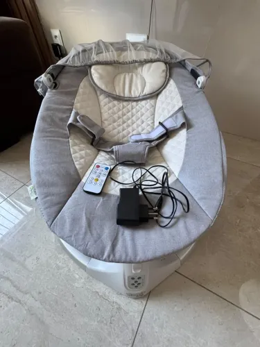 Cadeira de Descanso e Balanço Bebê Elétrica Francy Maxi Baby Cel *