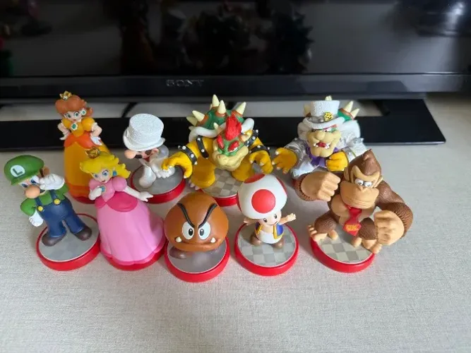 Amiibos Super Mario Bros Nintendo originais