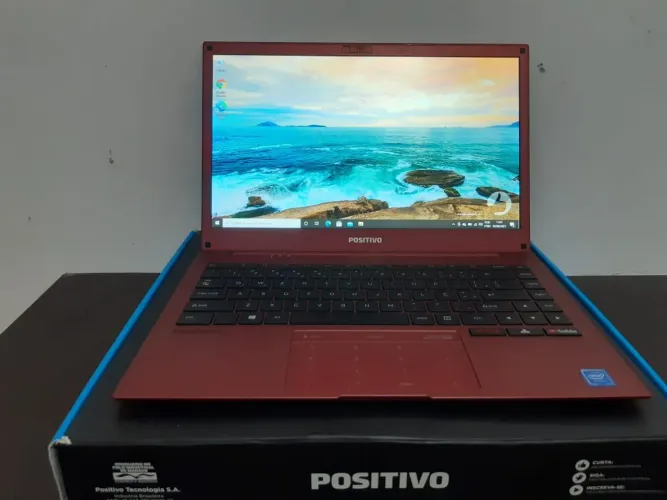 notebook Ultrabook red slim completo 