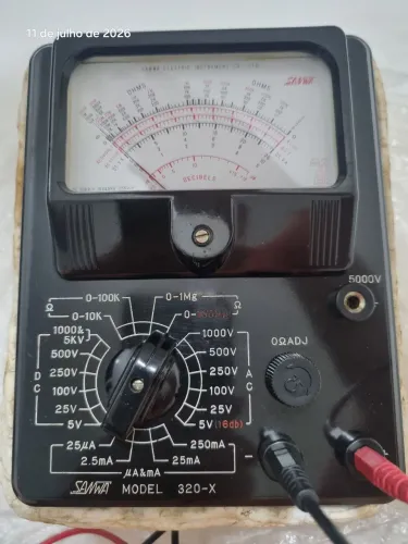 MULTIMETRO SANWA 320X Altíssima Precisão