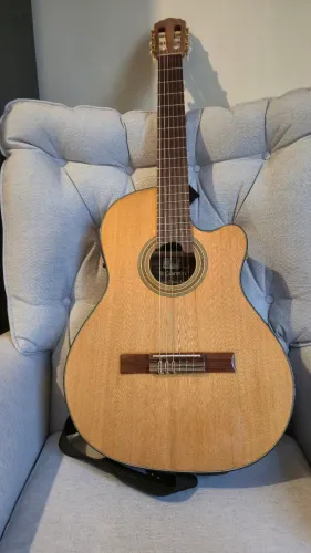 Violão Nylon Giannini Flat Tampo Maciço 
