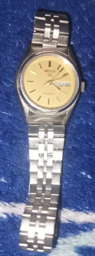 relógio vintage Seiko 5 Automático unissex