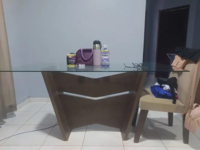 Mesa de vidro