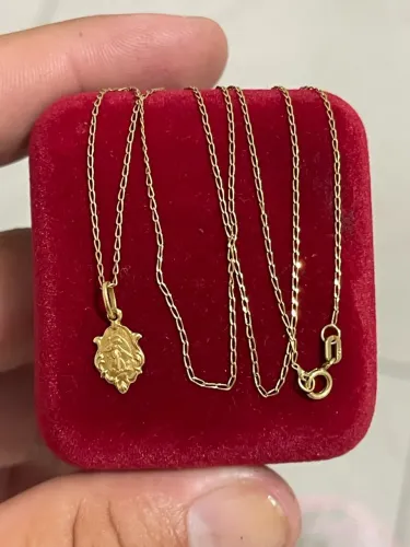Colar feminino de ouro