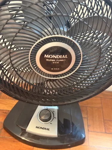 Ventilador mondial super turbo vtx 8 pás 127v