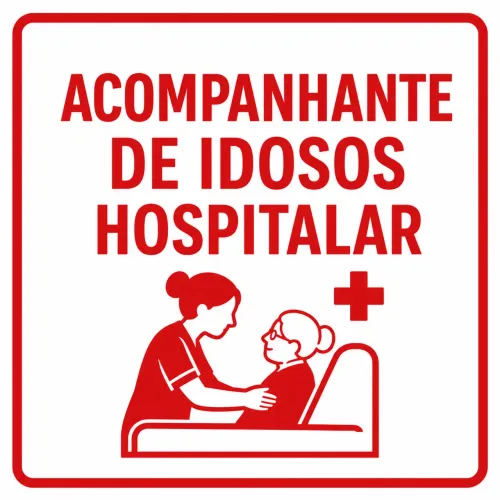 Cuidadora e acompanhante hospitalar