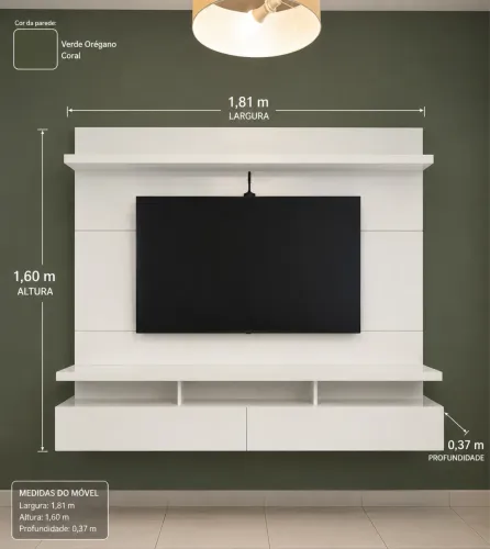 Painel para tv - poucas avarias