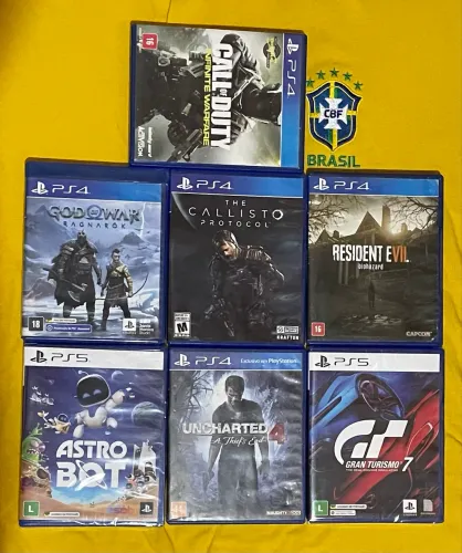Jogos para PS4 e PS5