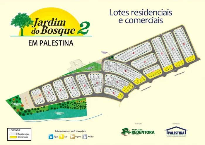 Ótimo Terreno em Palestina - SP