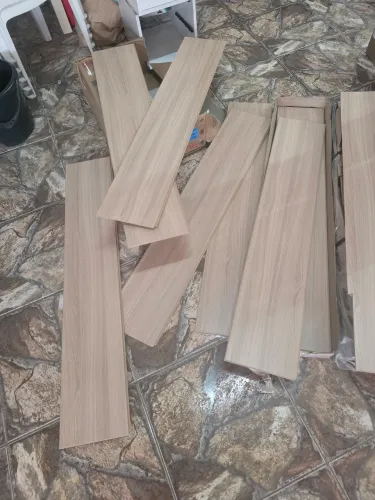 Piso laminado caramelo claro