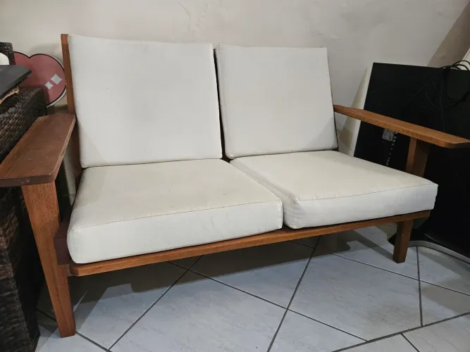 Namoradeira 2 lugares ideal para sacada e área de lazer