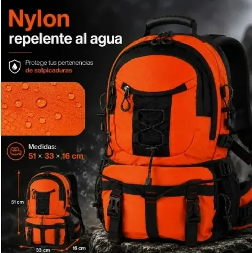 Mochila impermeável resistente 40l