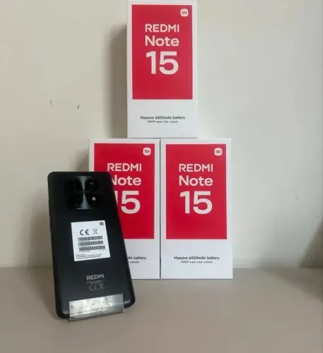 XIAOMI REDMI NOTE 15 128GB/6GB RAM - APARELHO NOVO LACRADO