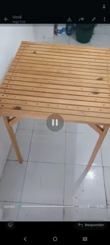 Mesa de madeira
