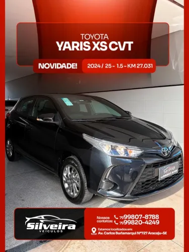 Toyota Yaris XS 1.5 Flex 16V 5P Aut. 2025