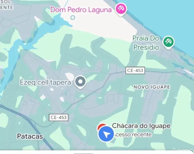 Terreno Chácaras do Iguape 452,47m2