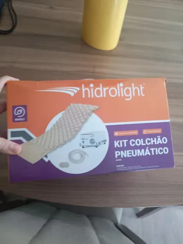 Colchão Pneumático Antiescaras Hydrolight Bivolt (Completo/Usado)