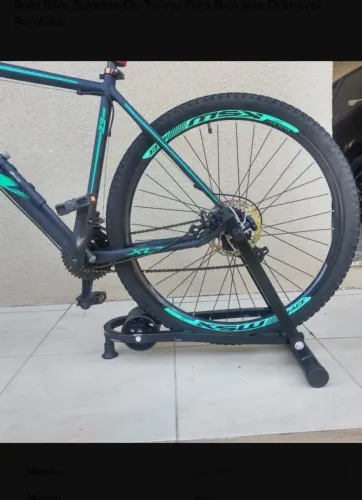Rolo para Bike! Acessório para bicicleta Indoor. Caneleira 4 kg