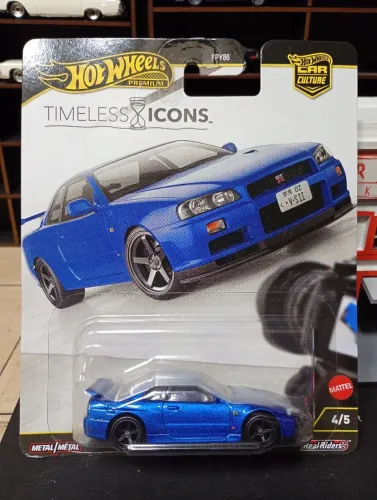 Hotwheels Nissan skyline r34 Premium