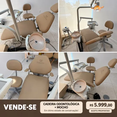 ? VENDE-SE CADEIRA ODONTOLÓGICA + MOCHO