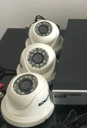 Kit 3 Câmeras de Segurança Citrox CX-1310C AHD 1.3MP IR20 Originais