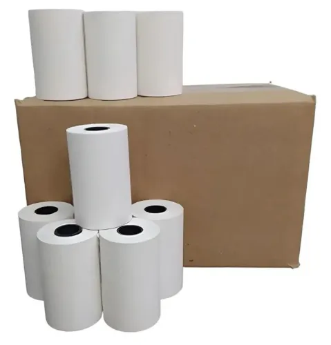 120 Bobinas Térmicas 80x40 Bobina Cupom Fiscal Impressora Pdv