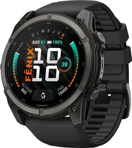 Relogio GPS Garmin Fenix 9 51MM Amoled Sapphire 010-04763-10 - Novo / Lacrado