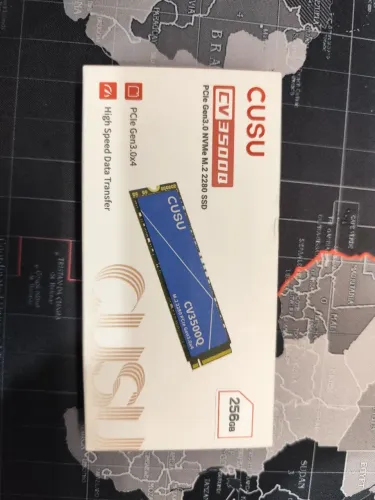 Ssd nvme cusu 256Gb novo lacrado