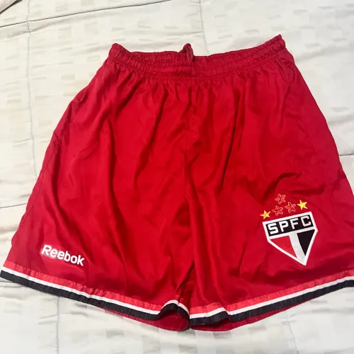 Calção São Paulo FC Reebok histórico 