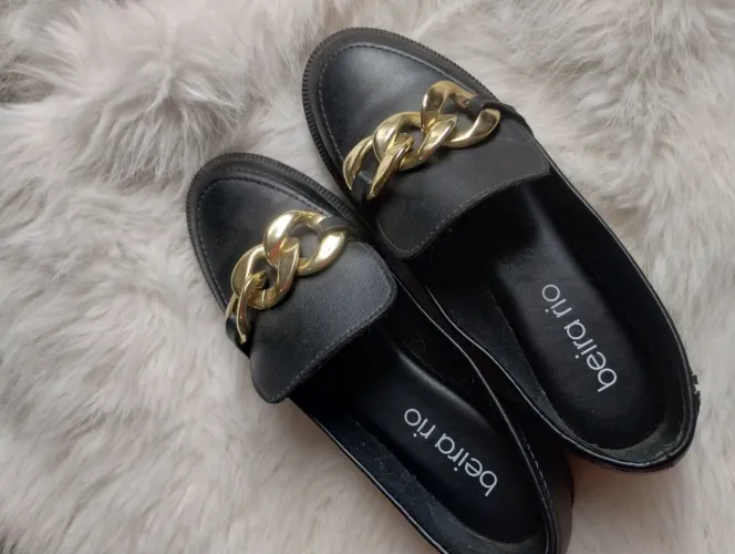 Mocassim feminino Tratorado