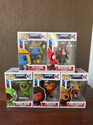 Kit 5 Funkos MOTU Novos Originais