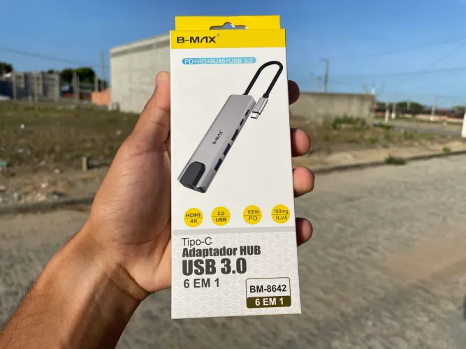 Hub USB BMAX TIPO C 3.0!! PROMOÇÃO!!