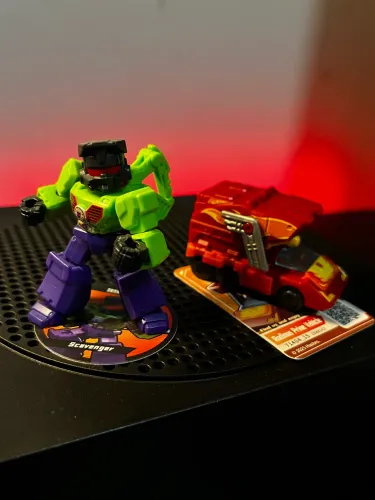 Rodimus Prime Vehicle e Scavenger / Blokees Transformers 