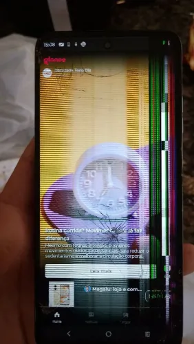 Vendo celular com tela quebrada motog05