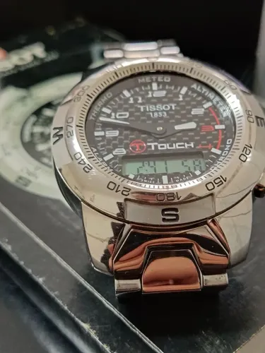 Tissot T-Touch Z253/353P Titanium Original - Relógio Swiss Made