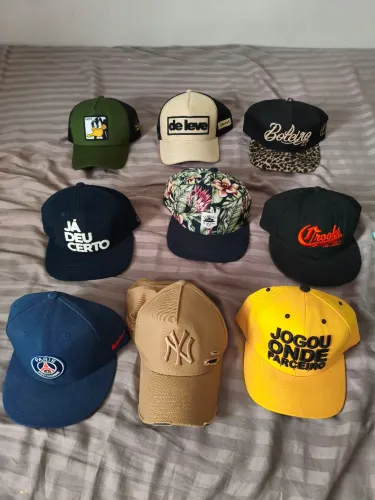 Bone New Era, Nike, Colcci, Dila