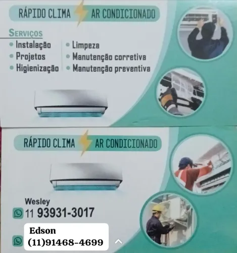 Ar-condicionado - Reparos, limpezas e instalações
