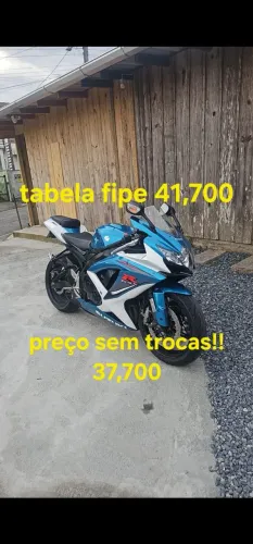 Suzuki srad gsx r 750 impecável , 4 mil abaixo da fipe sem trocas