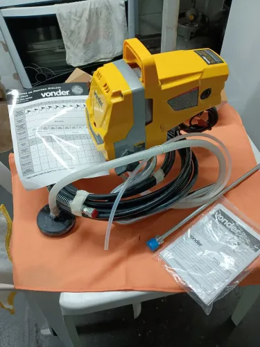 Máquina airless Bonder MPA 1010 220V usada 1 vez só na caixa com tudo